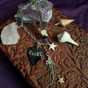 Lucky Brand Guitar Necklace